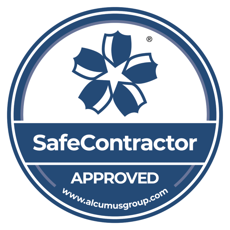 seal colour alcumus safecontractor logo
